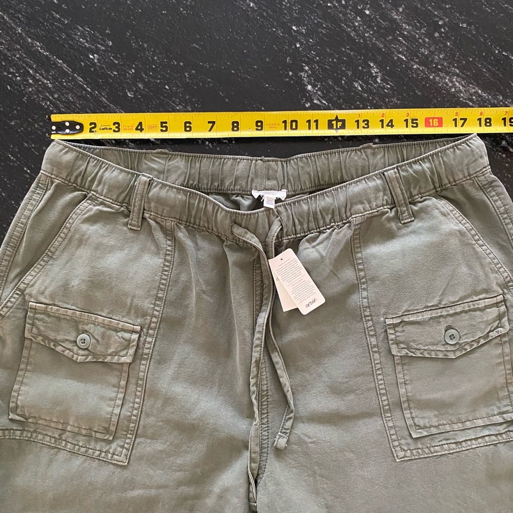 aerie NWT Olive Green Women’s Cargo Jogger Pants XL - Picture 7 of 11